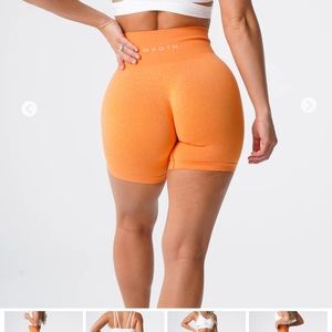 NVGTN pro shorts in sunset orange (SOLD)